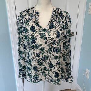 Floral blouse from Loft